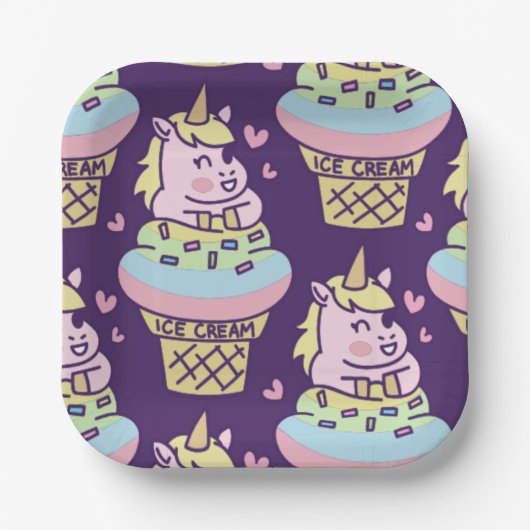 Sweet Pride Unicorn Paper Teller (Vorderseite)