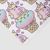 Sweet Pride Unicorn Tissue Seidenpapier (Ausschnitt)