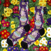 Sweet Pride Unicoro Ice Creme Lila Socken