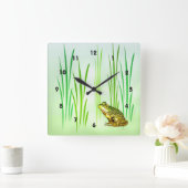 Sweet Princess Charming Quadratische Wanduhr (Zuhause)