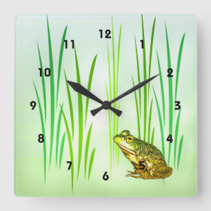 Sweet Princess Charming Quadratische Wanduhr