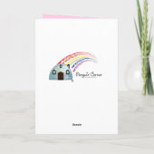 Sweet Princess Happy Birthday Tante to Niece Karte (Rückseite)