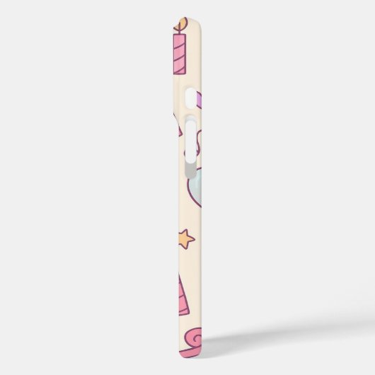 Sweet Princess Party Celebration Pattern Case-Mate iPhone Hülle (Rückseite / Links)