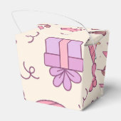 Sweet Princess Party Celebration Pattern Geschenkschachtel (Rückseite)