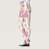 Sweet Princess Party Celebration Pattern Leggings (Links)