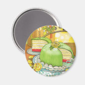 Sweet Princess Torte Magnet (Vorderseite/Rückseite)