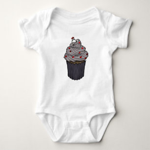 Sweet Proposal Cupcake Baby Strampler