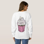 Sweet Proposal Cupcake Sweatshirt (Schwarz voll)