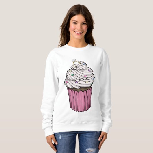 Sweet Proposal Cupcake Sweatshirt (Vorne ganz)