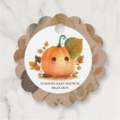 Sweet Pumpkin Fall Baby Dusche Geschenkanhänger (Vorderseite)