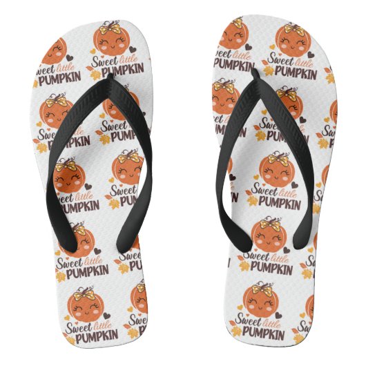 Sweet Pumpkin Flip Flops Badesandalen (Fußbett)