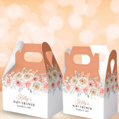 Sweet Pumpkin Floral Baby Dusche Geschenkschachtel