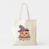 Sweet Pumpkin Magic– Halloween Trick-or-Treat Tote Tragetasche (Rückseite)