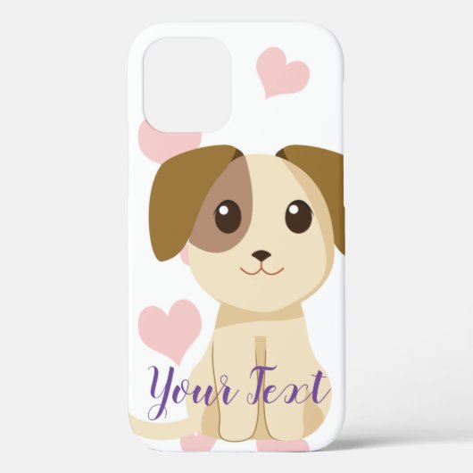 Sweet Puppy Case-Mate iPhone Hülle (Rückseite)