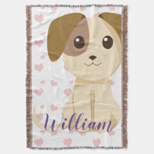 Sweet Puppy  Decke