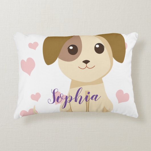 Sweet Puppy Dekokissen (Vorderseite)