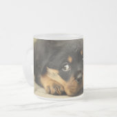Sweet Puppy Dog Mattglastasse (Vorderseite Links)