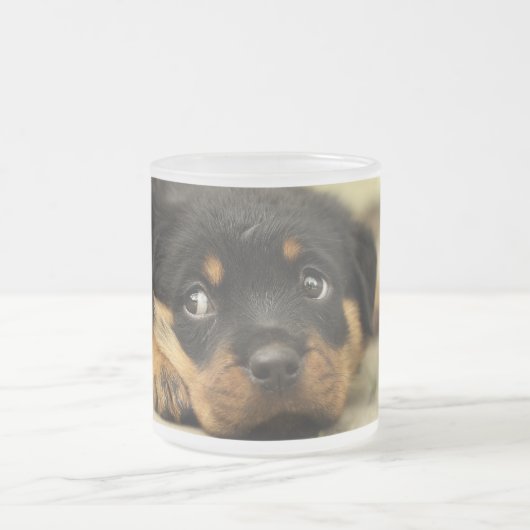 Sweet Puppy Dog Mattglastasse (Mittel)