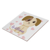 Sweet Puppy Fliese (Seite)