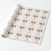 Sweet Puppy  Geschenkpapier (Ungerollt)