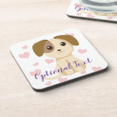 Sweet Puppy Getränkeuntersetzer (Linke Seite)