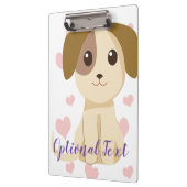 Sweet Puppy Klemmbrett (Links)