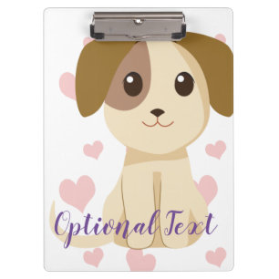 Sweet Puppy  Klemmbrett