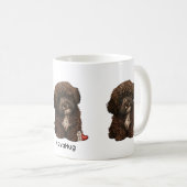 Sweet Puppy Liebe Design von HavaHug Kaffeetasse (VorderseiteRechts)