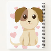 Sweet Puppy Notizblock (Rückseite)