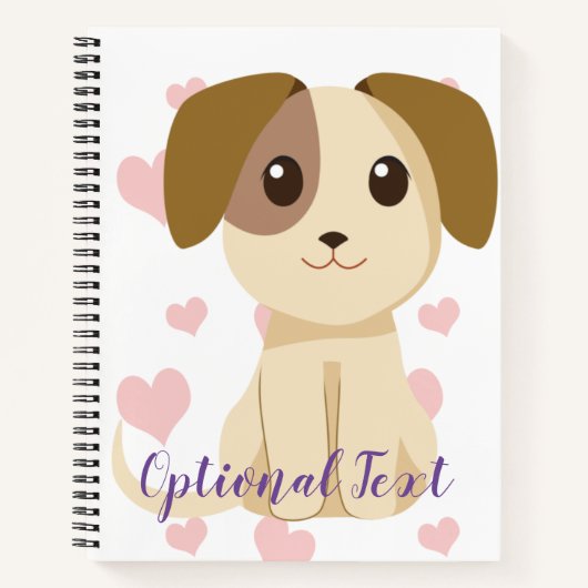 Sweet Puppy Notizblock (Vorderseite)