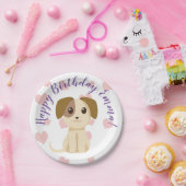 Sweet Puppy Pappteller (Party)