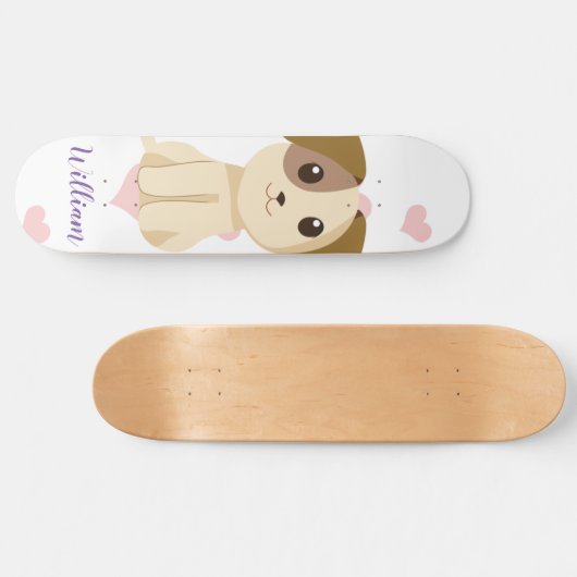 Sweet Puppy Skateboard (Horizontal)