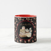 Sweet Raccoon Anpassen von Text und Farbe Tasse (Zentrum)