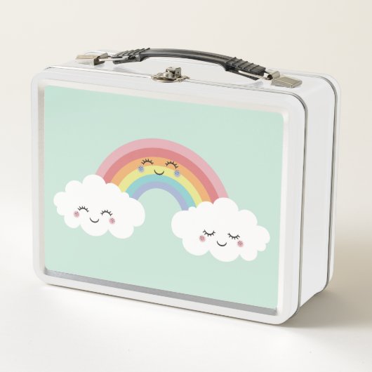 Sweet Rainbow Cloud Kids Lunchbox Lebensmittelcont (Vorderseite)