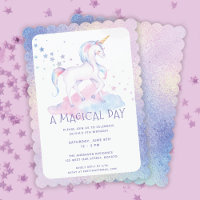 Sweet Rainbow Unicorn Glittery Girls Geburtstag