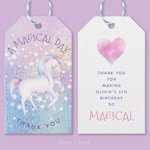 Sweet Rainbow Unicorn Glittery Personalisiert Gefa Geschenkanhänger