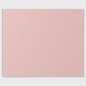 Sweet Raindrop Muster Wrapping Paper Roll Geschenkpapier (Flach)