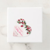 Sweet Raspberry Girl Baby Dusche Geschenkanhänger (Beispiel)