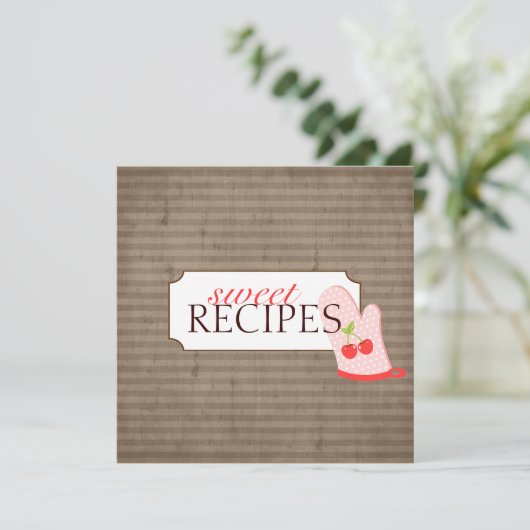 Sweet Recipe Trading Card Collection (Stehend Vorderseite)