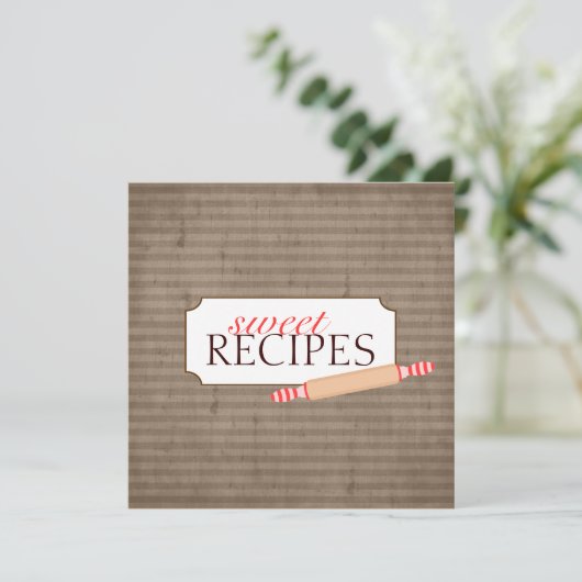 Sweet Recipe Trading Card Collection (Stehend Vorderseite)