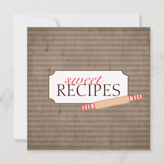 Sweet Recipe Trading Card Collection (Vorderseite)