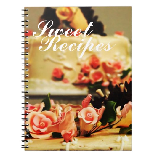 Sweet Recipes-Notebook Notizblock (Vorderseite)