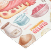 Sweet Recipes Tabletten Tischdecke (Schrägansicht)