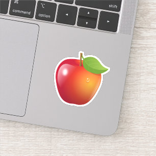 Sweet Red Apple Aufkleber
