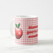 Sweet Red Apple Kaffeetasse (Vorderseite Links)