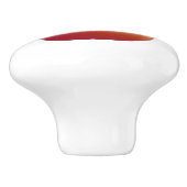 Sweet Red Apple Keramikknauf (Seitenansicht)