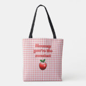 Sweet Red Apple Tasche (Rückseite)