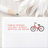 Sweet Red Bicycle Bike CUSTOM Mailing (Insitu)
