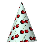 Sweet Red Cherries Partyhütchen (Vorderseite)