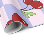 Sweet Red Cherry Muster Geschenkpapier (Rolleneckpunkt)